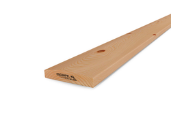 lame terrasse DOUGLAS - 26 x 145 mm - 3,00 ml - 1 face bombée - Hors aubier